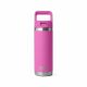 Yeti Rambler 18 Oz Water Bottle With Chug Cap Wildflower Fuchsia