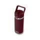 Yeti Rambler 18 Oz Water Bottle With Chug Cap Wild Vine Red