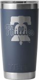 Yeti Rambler 20 Oz Tumbler Navy Phillies